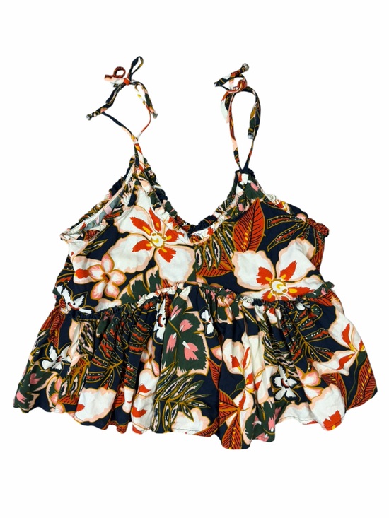 Patrons of Peace Tops - Patrons of Peace Floral Tiered Babydoll Cami Tank Top XS